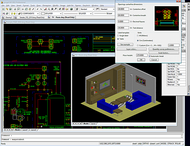 progeCAD Professional 2010 DWG CAD screenshot